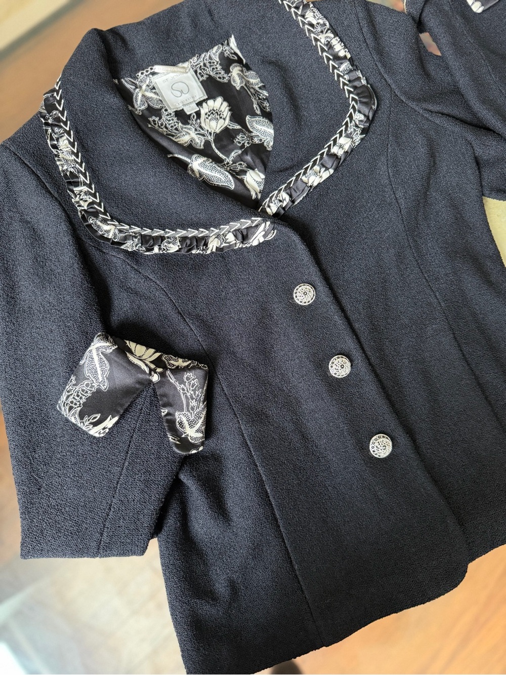St. John Couture Vintage Jacket Blazer - Picture 2 of 9